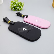 Luggage tags suitcases tags simple aircraft creative boarding passes shipping names tags name identification plates