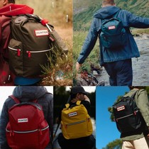 Spot Hunter new waterproof nylon double shoulder backpack for men and women Fashion Travel Student Computer Bag