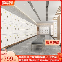 Wooden staff locker locker bathroom bath center locker yoga studio swimming pool gym cabinet