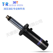 30 ton high pressure cylinder hydraulic cylinder two-way hydraulic press oil press baler oil top custom hydraulic station system