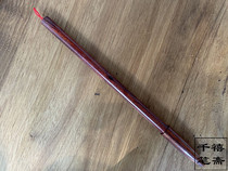 Small leaf red sandalwood pen New baby fetal hair pen custom-made fetal hair pen baby souvenir