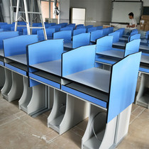 School micro-room voice room single double computer desk for primary and middle school students coaching training course for study and chairs customized