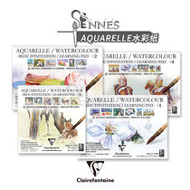 France CF Claifontaine watercolor paper 300g 6 lines draft 6 sheets of paper single