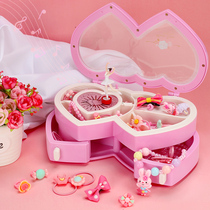 Love Boxes Girls Girls Rotating Music Box Crystal Ball Little Girl Princess Childrens Birthday Gifts Christmas