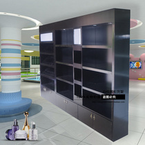 Guangzhou high-grade matte paint cosmetics display cabinet store skin care cabinet beauty products cabinet shoe bag cabinet