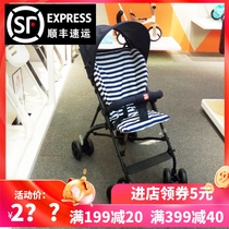  Good child baby stroller umbrella car Ultra-lightweight portable folding shock absorber cotton pad detachable baby umbrella car stroller