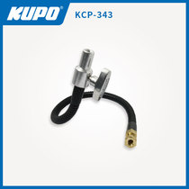 KUPO double-ended 3 8 threaded universal flexible arm snake tube KCP-343 shooting film and television eagle claw tripod extension adapter