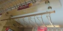After the package is installed Mrs balcony hand-cranked and thickened two-pole three-pole drying rack drying rack GW-6680