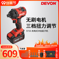 Dayou 20V rechargeable impact screwdriver screwdriver screw batch screw Lithium electric drill 5733-li-20h air batch electric screwdriver