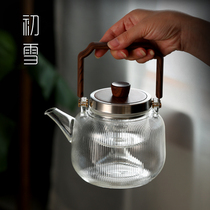 Tea water separation boiling teapot electric pottery stove household filter tea cooker old white tea special steamed teapot glass high temperature resistant