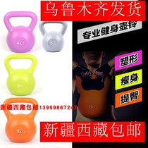Xinjiang fitness kettlebell ladies use small dumbbell to practice arm competition squat men's lifting pot Asian bell to practice arm muscles