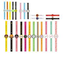 Universal delicious long strip self-adhesive diy sticker LOGO custom label cake plug-in baking custom self-adhesive