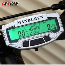 BOGEER Bogle bicycle code meter speedometer odometer with green luminous code meter 602B