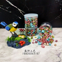 Chocolate stone plate decoration Hotel cold dish display inventory decoration Artistic mood edible decorative dishes creative ornaments
