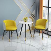  Nordic balcony small table and chair stool coffee table three-piece creative tea table and chair combination bedroom leisure one table and two chairs