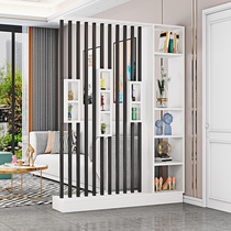 Door screen Household partition cabinet New Chinese living room wall shelf Light luxury simple entrance Modern decorative cabinet