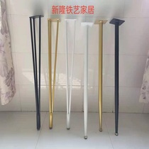 Wrought iron metal dining table legs Coffee table feet Dresser bracket Desk bar leg office desk foot Conference table foot custom
