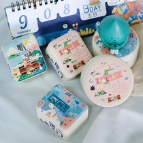 Metal Music Box Xiamen Tourist Souvenir Classic Moving Music Accompanying Gift Music Box for Men and Women