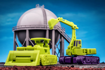 NA news Hercules six-body small scale H29 H30 excavator bulldozer set