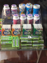 Chewing gum display rack Bubblegum xylitol shelf Supermarket convenience store cashier large promotional rack display rack