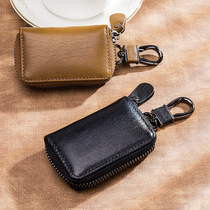 Carcodile Crocodile Personality Key Bag Multifunction Large Capacity Fashion Casual 100 Hitch Mini Car Key Button Male