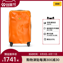 Crash Baggage Italy damaged travel universal wheel boarding case bump luggage female 2021 New
