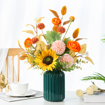 2022 new upscale emulated flower fake flower furnishing living-room table flower pendulum flower home flower arrangement decoration floral swing piece
