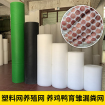 Flat mesh plastic mesh breeding net fogging net for chicken net bed goose protective fence mesh mesh mat net chicken net