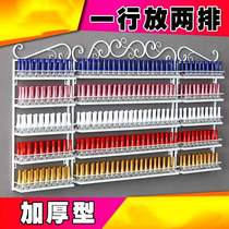 Shelves Wall-mounted wall-mounted wall display beauty nail polish rack Cosmetic nail glue display Nail art