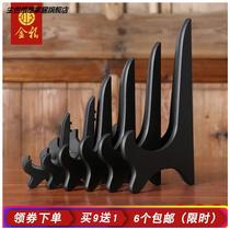 Plate holder Decorative Disc Bay Tea Cake Rack Pu-erh Tea Show Rack Pendulum porcelain disc photo frame Stone Painting Base