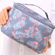 Travel simple net red cosmetic bag large capacity multi-functional portable small Korean toiletries bag storage box girl