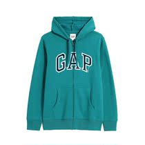 GAP ERLEE sweater men and women zipper cardigan hooded loose casual couple jacket carbon 2021 autumn winter ins