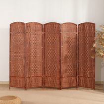Household screen partition Living room net red folding mobile entrance Bedroom occlusion Simple modern rental isolation artifact