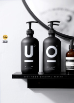 EG Nordic shampoo bath dew bottle lotion press bottle bathroom glass hand-washing bottle replace bathroom bottle