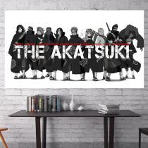  Naruto background cloth ins hanging cloth Dormitory wall cloth Bedside layout Bedroom canvas background wall decoration tapestry