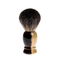 Fendrihan-soft and easy to dry classic Pure badger hair men shaving brush imitation horn handle