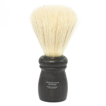 Fendrihan-light massage exfoliating professional pig mane men shaving brush Black Beech handle