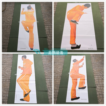 Target paper shooting back side wall climbing target turning Wall target side running target sentinel duty training target Wall target paper