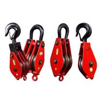J electric lifting ring double wheel tool pulley lifting wheel three wheel industrial labor-saving directional pulley crown block combination plus