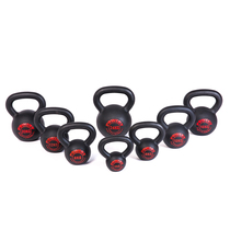 TTCZ competitive kettlebell Mens and womens fitness sports comprehensive training equipment Black paint cast iron pot dumbbell