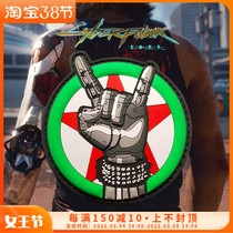 Sebo punk 2077 Johnny Silverhand Johnny Silver Johnny Silver Hand Magic Sticker arm Zhangkinurisis
