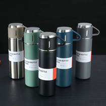 Simple purchase home (304 all-steel thermos cup) 500mL Lightweight portable insulation anti-drop-An42