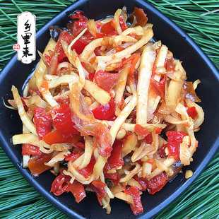 姜丝辣椒500克农家自制天然蔬菜生姜辣椒酸辣下饭菜泡菜腌菜包邮