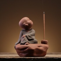 Line incense burners incense sandalwood stove purple sand household portable incense holder incense holder indoor incense aroma diffuser