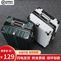 Chang Li large capacity luggage case men 20 aluminum frame luggage case women mute universal wheel student luggage 24 password box