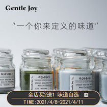 Fresh niche handmade scented candles boutique essential oil soy wax lasting smokeless soothe