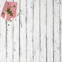 YAMEI◆Perfect white~Do old white wood food photography props vintage white old solid wood background board
