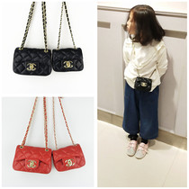 Girls Bags Childrens shoulder bag Korean Cute Girls Fashion Joker Sachet Korean Baby Mini Bag