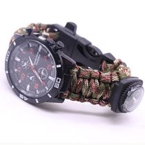 Multifunction Compass Tactical Hand Ring Warfare Wolf 2 Wu Jing Tongtong Outdoor Umbrella Rope Weaving Courtson for a fire and stone watch