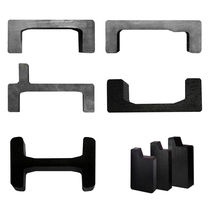 Forklift channel steel inner and outer door frame 20MnSiV high hardness UC steel mechanical lifting track thickened channel steel 135 4